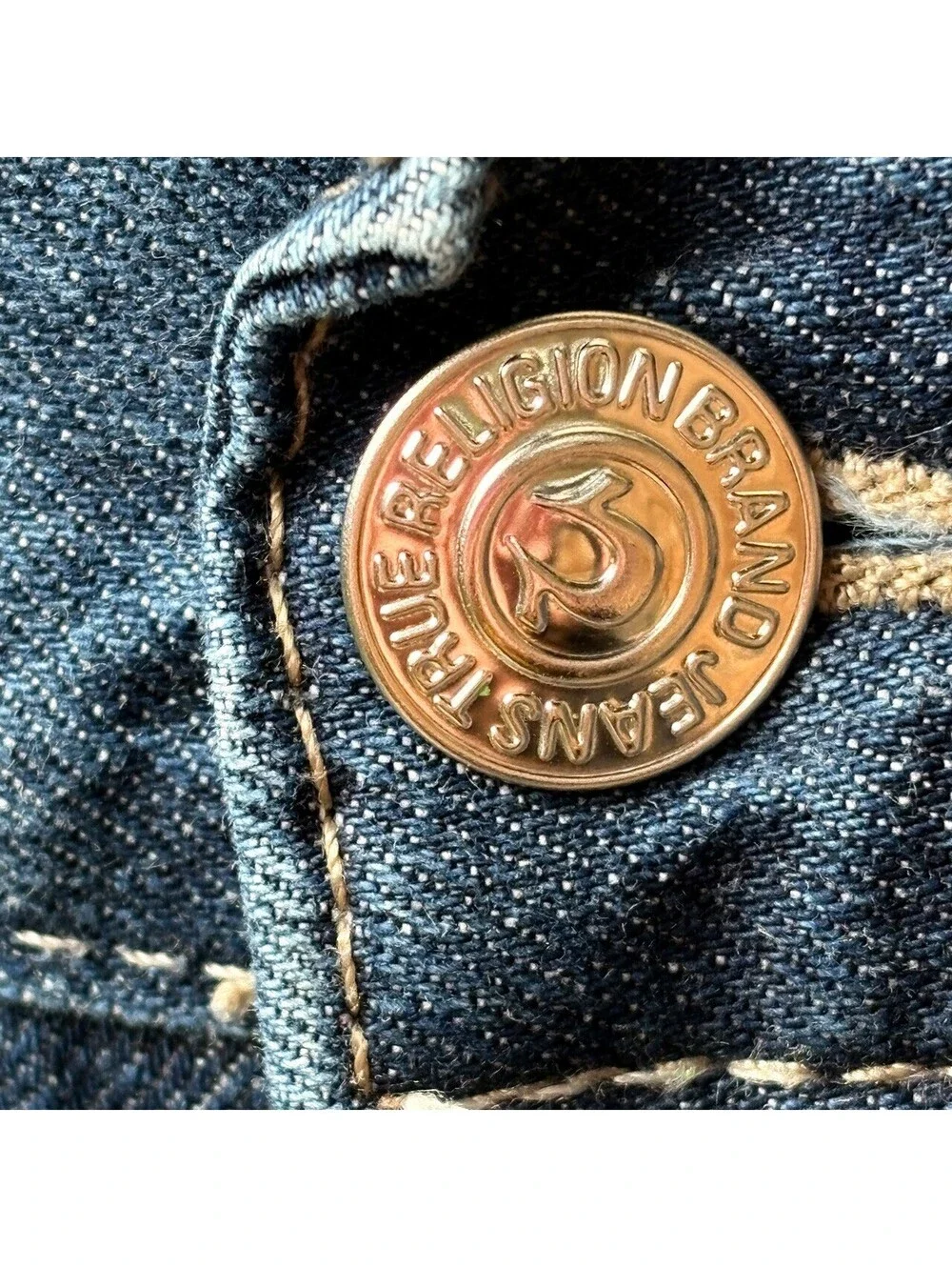 True Religion Men's Boot Cut Jeans Size 36 Made in USA